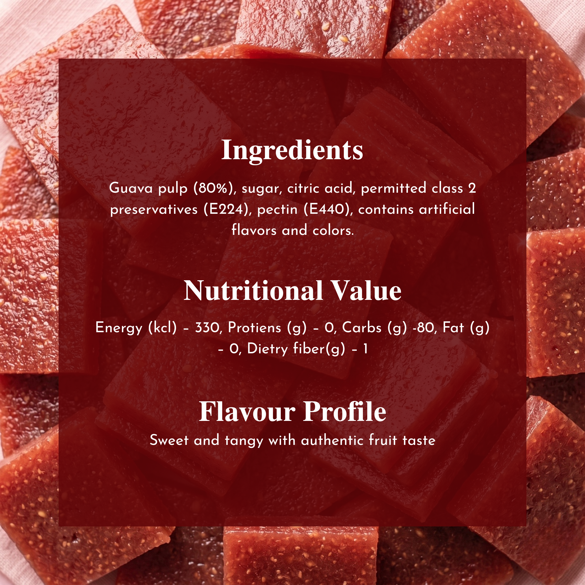 Guava Fruit Papad