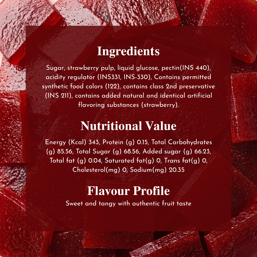 Strawberry Fruit Papad