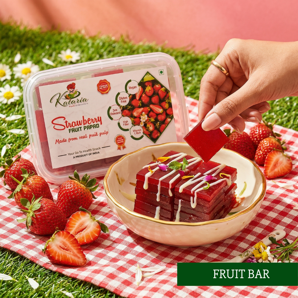 Strawberry Fruit Papad