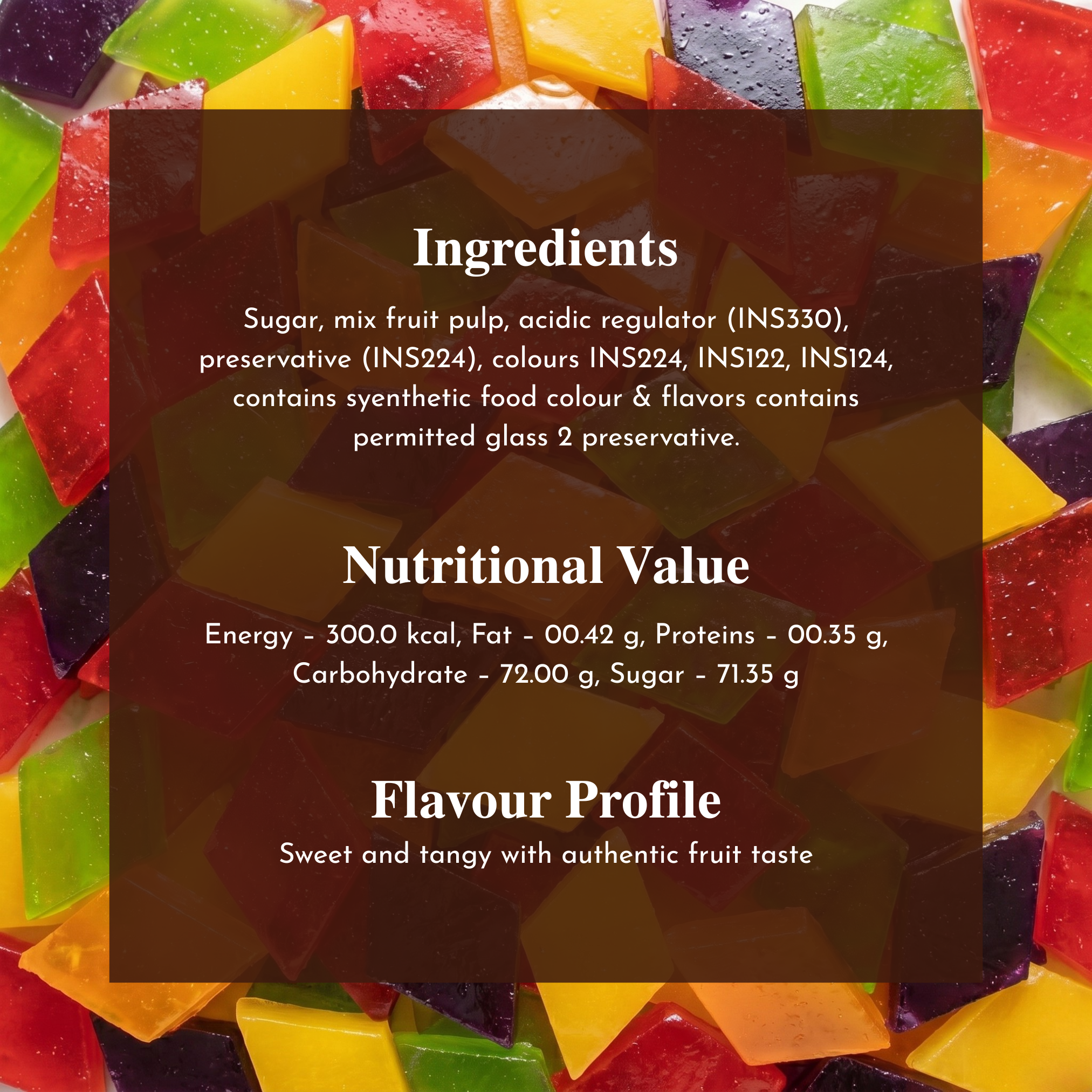 Mix Fruit Katli