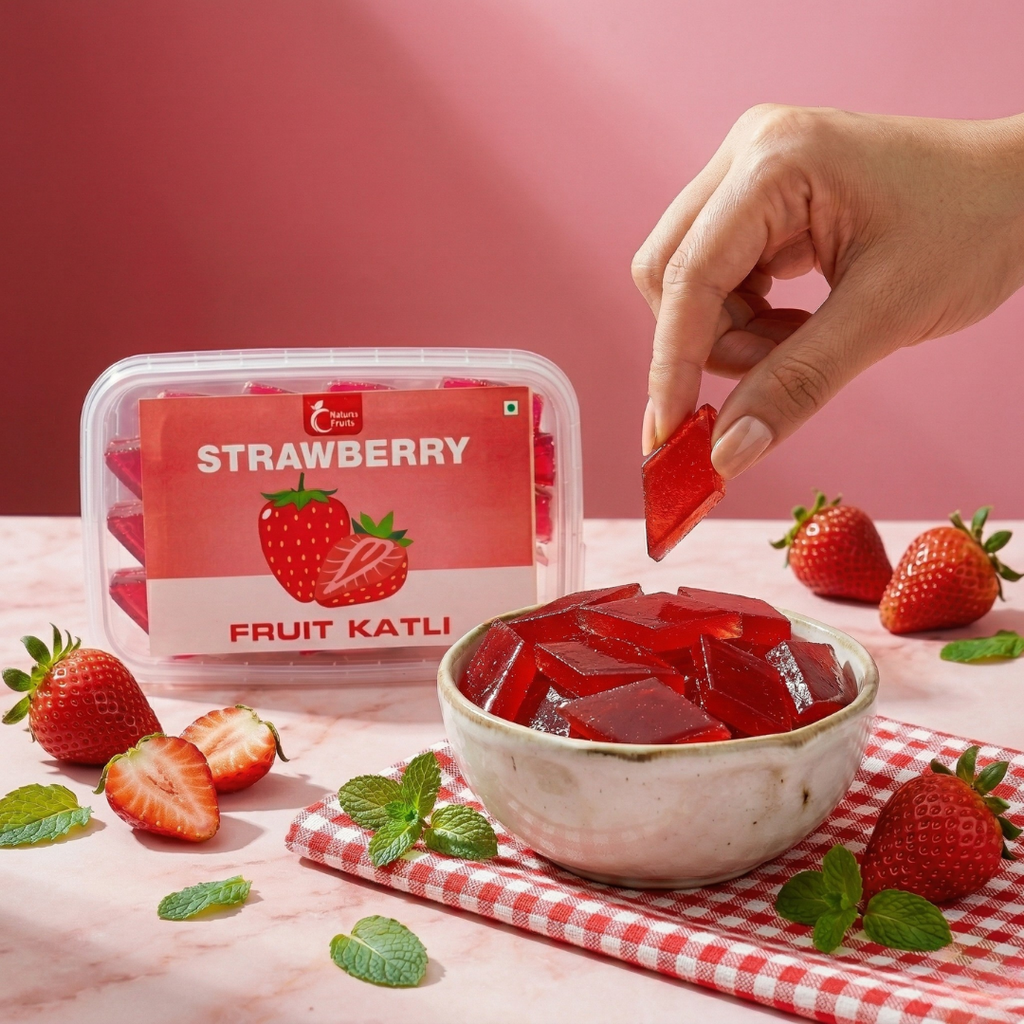 Strawberry Katli