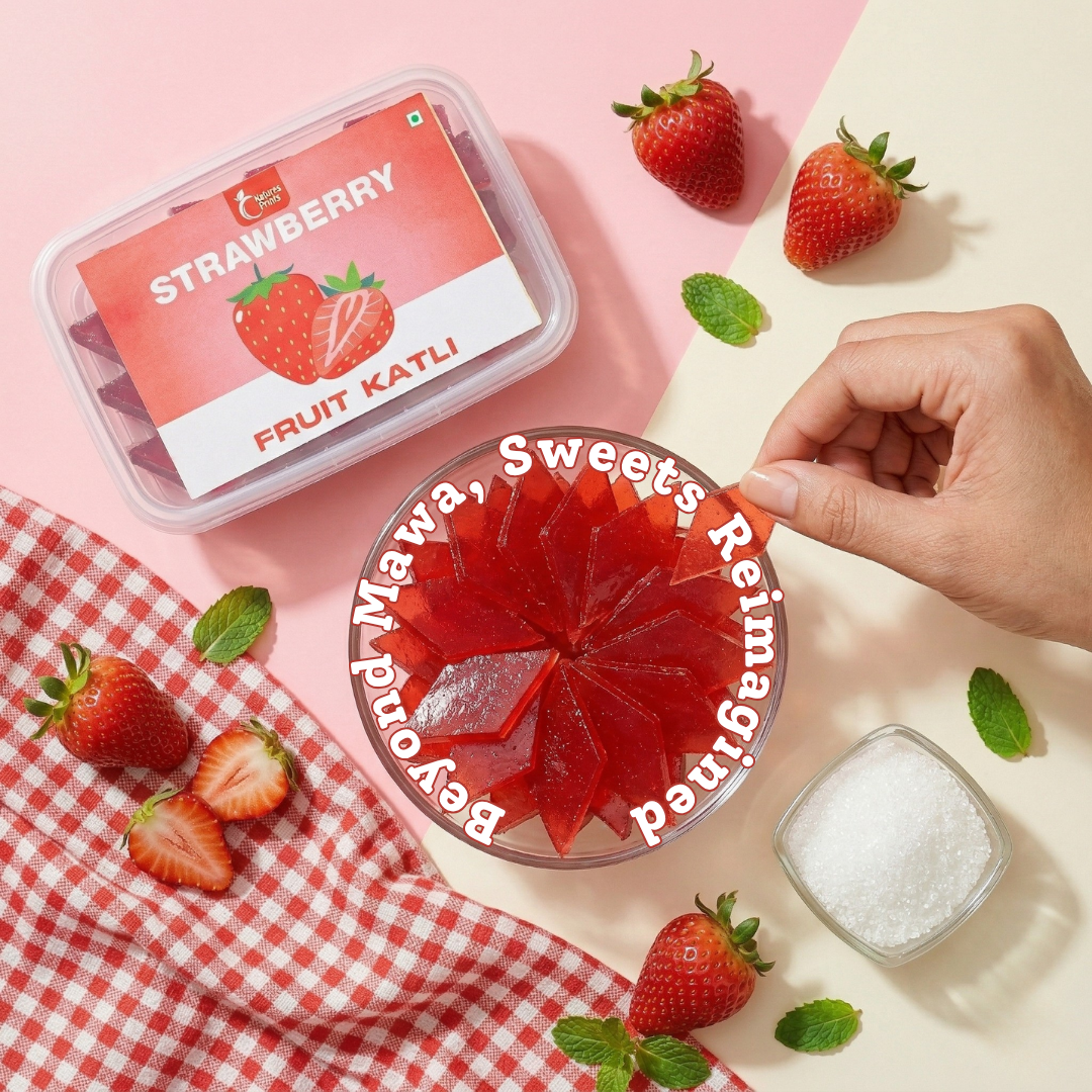 Strawberry Katli