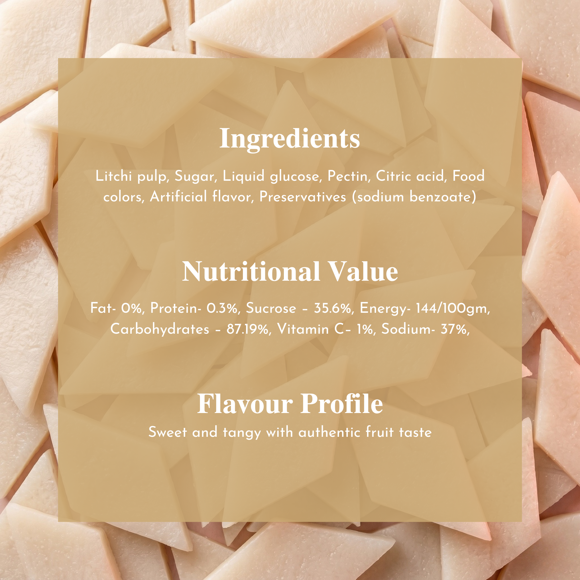 Litchi Katli