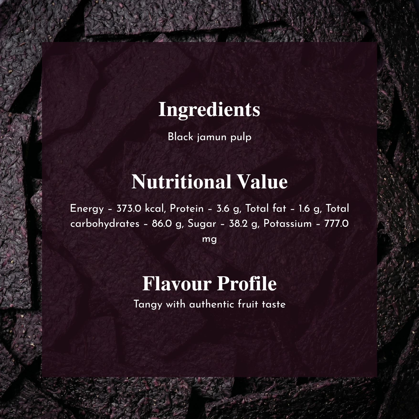 Jamun Chips