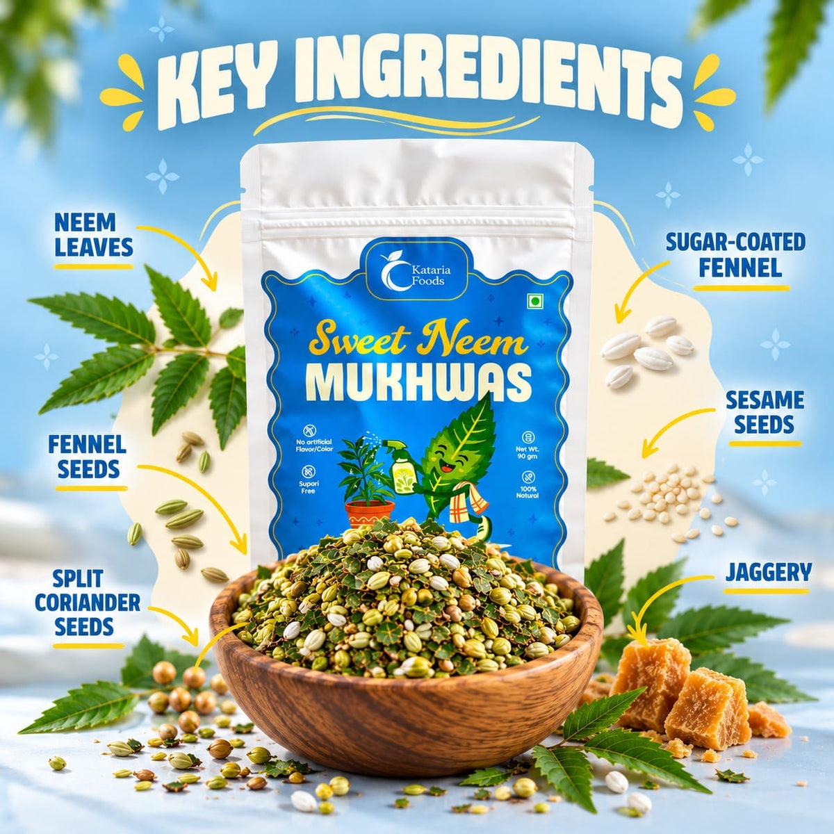 Sweet Neem Mukhwas