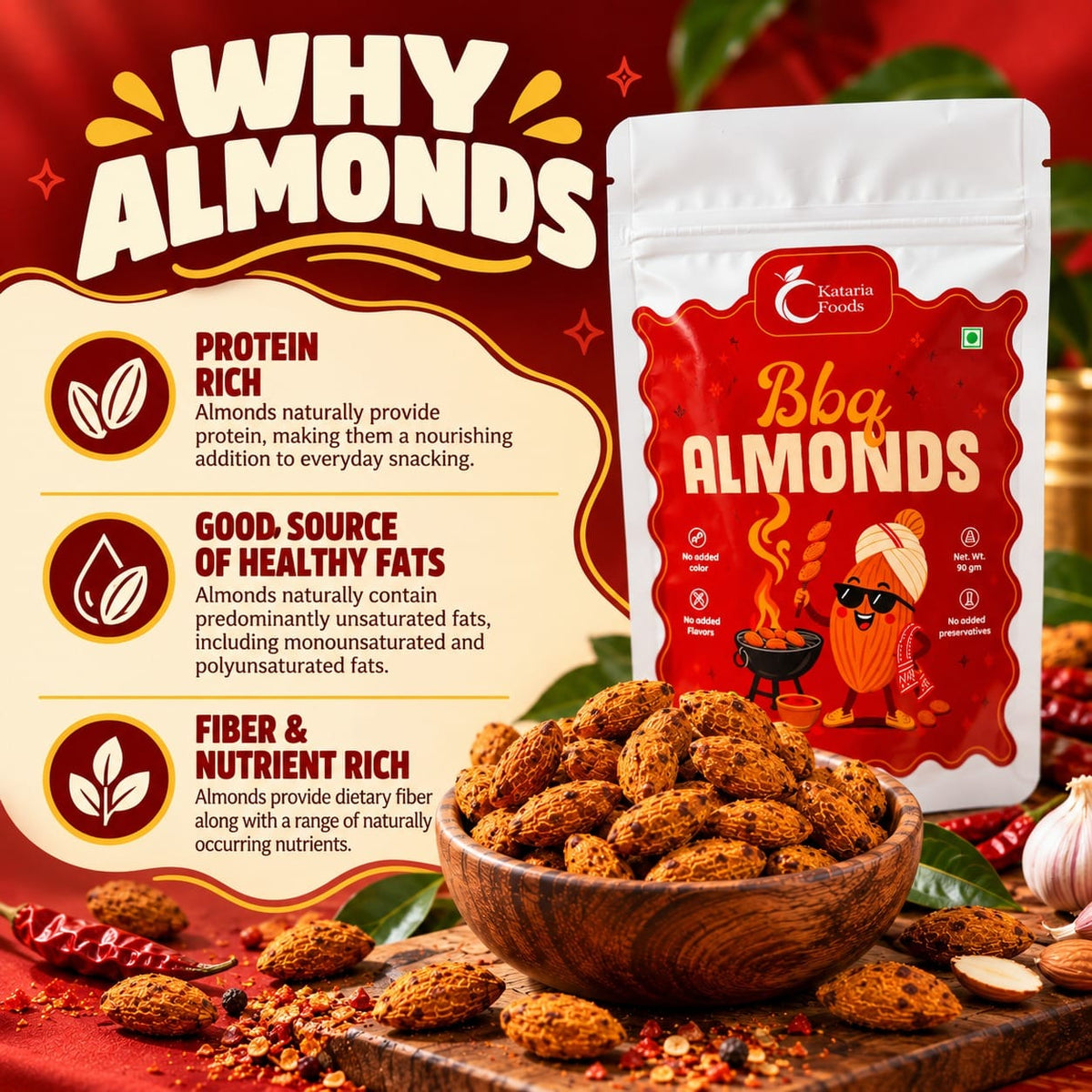 BBQ Almonds