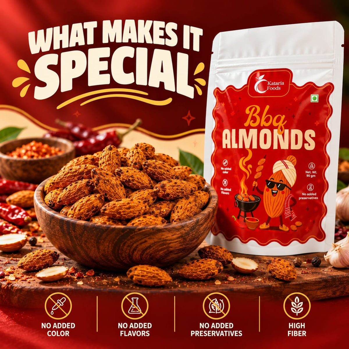 BBQ Almonds